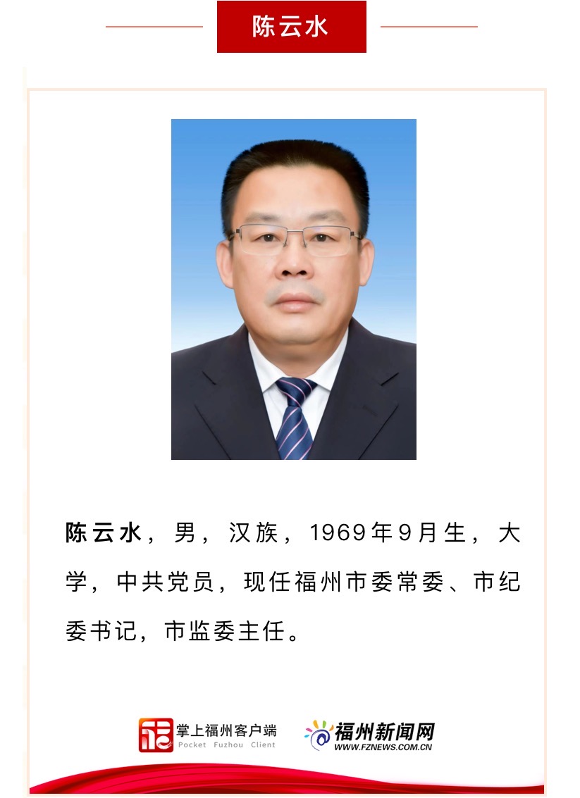 新一届福州市委领导班子亮相！