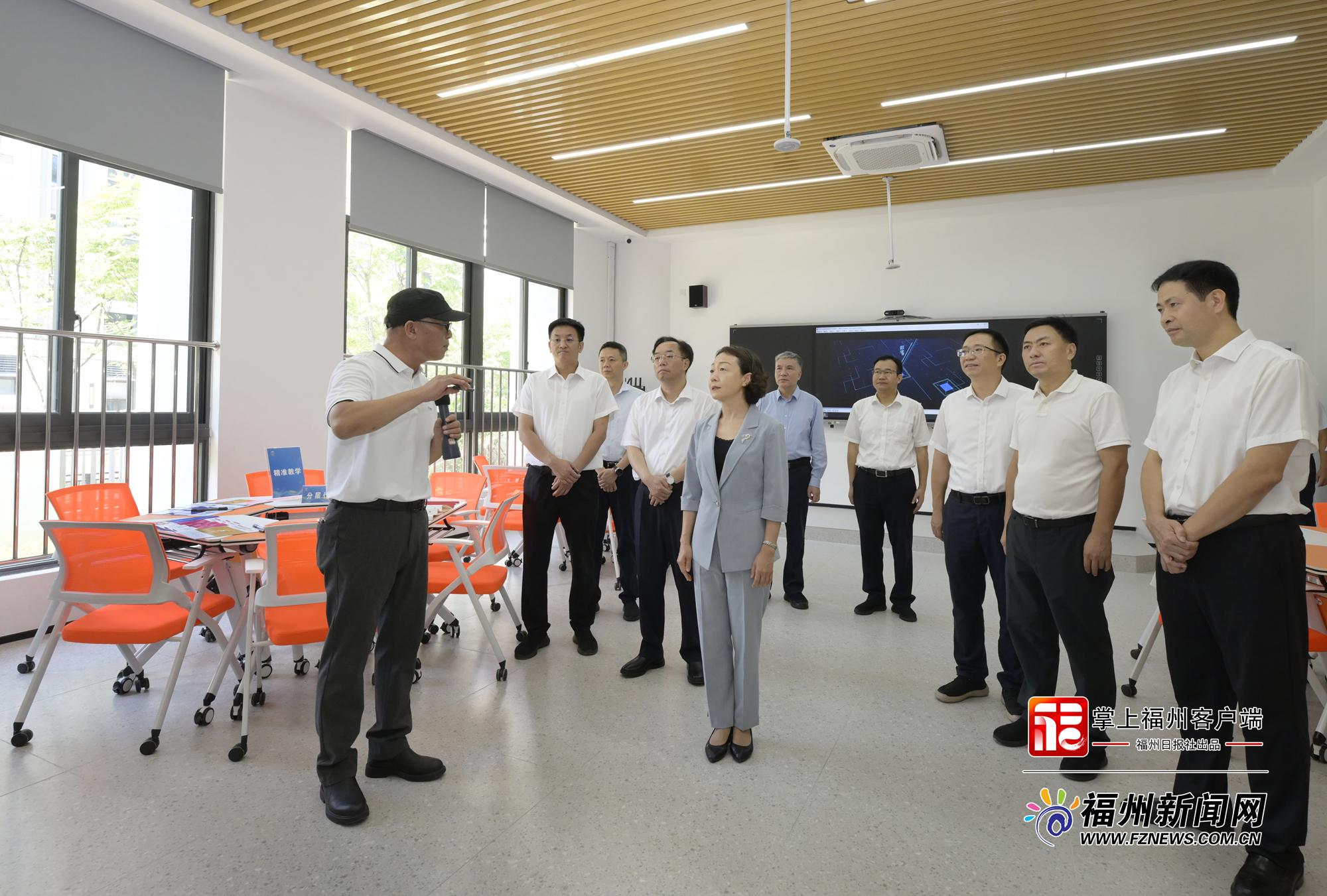 郭宁宁带队赴鼓楼区晋安区开展“亮晒比学”活动