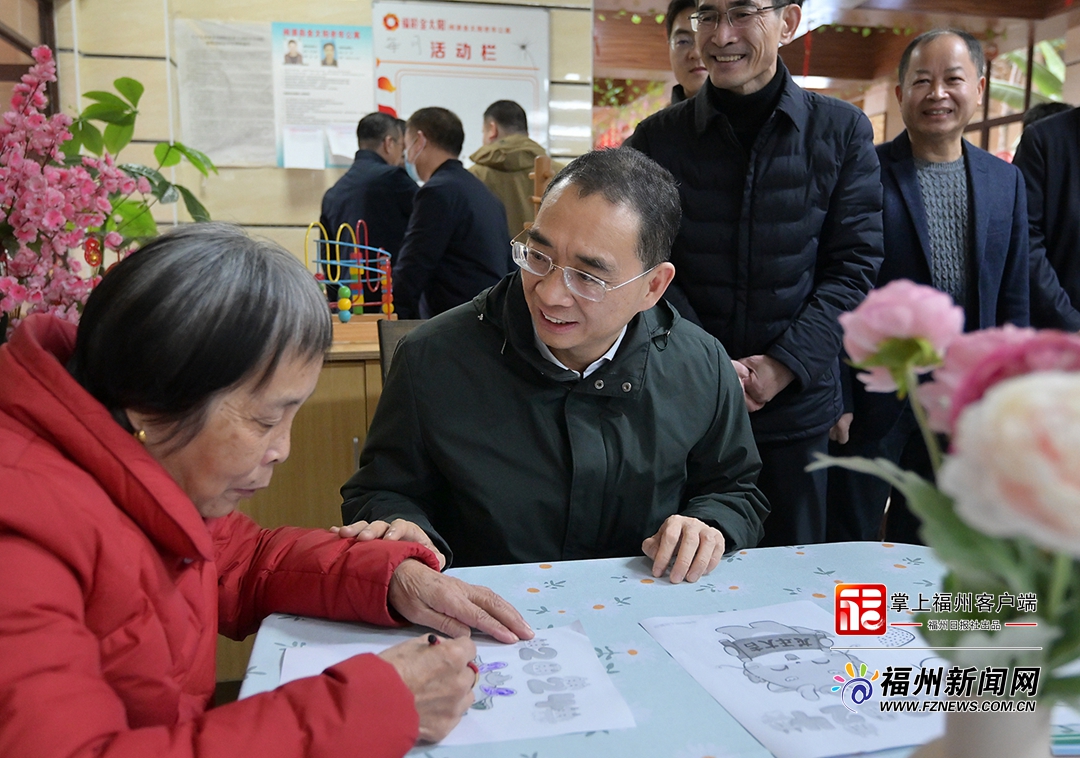 吴贤德赴闽清县开展春节走访慰问活动