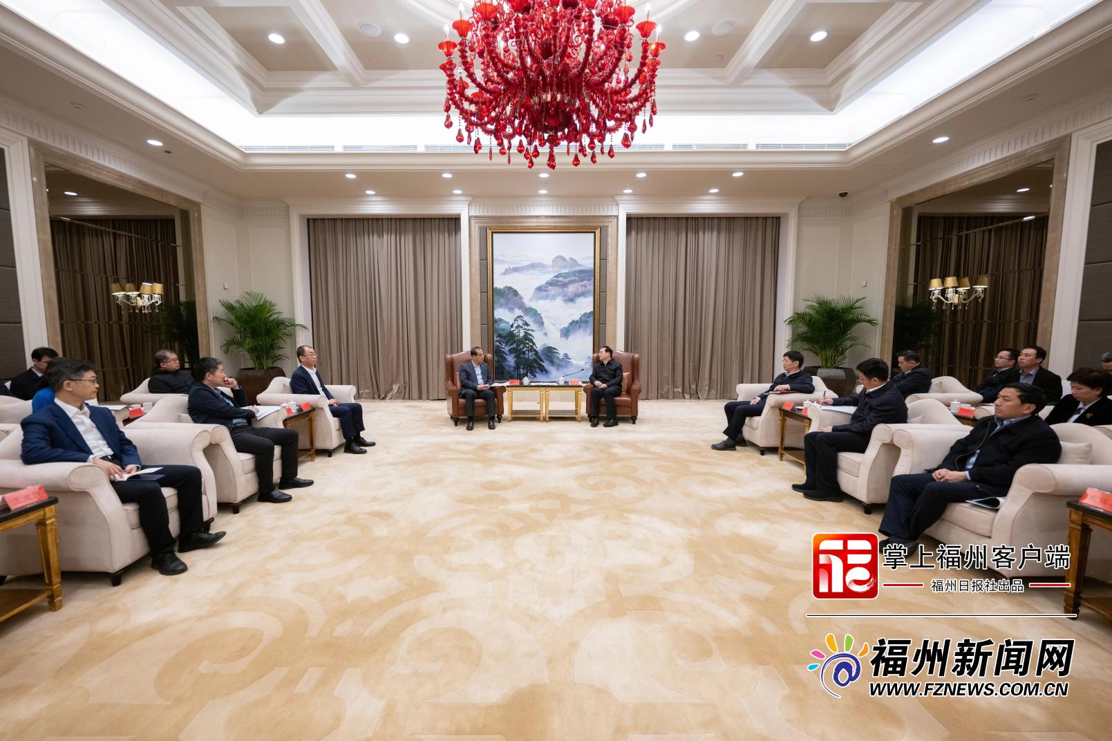 林宝金与北京大学校长龚旗煌座谈交流