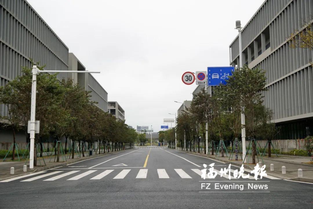 天大福州国际校区支路网通车 包含5条道路