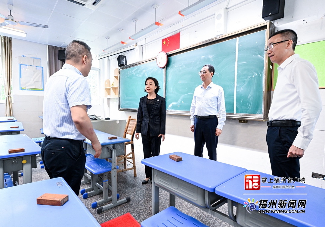 郭宁宁吴贤德赴闽侯调研并检查高考备考工作