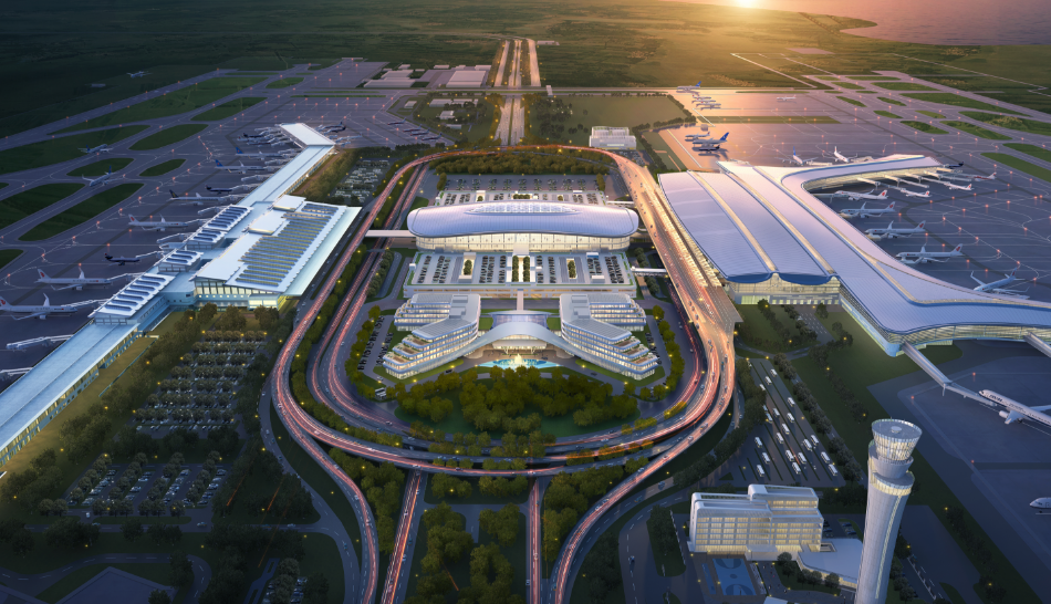 福州长乐国际机场二期最新建设进展来啦