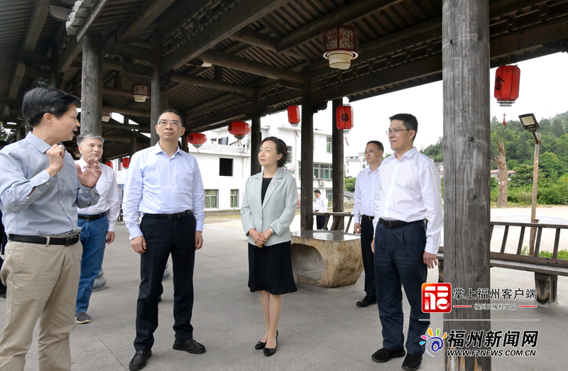 郭宁宁吴贤德赴永泰调研
