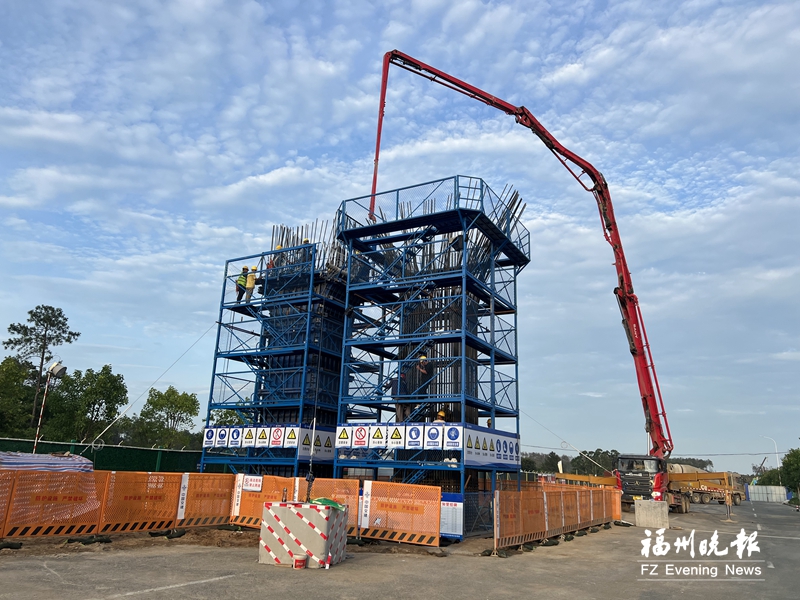 福州机场第二高速公路全线施工 全长24.3公里