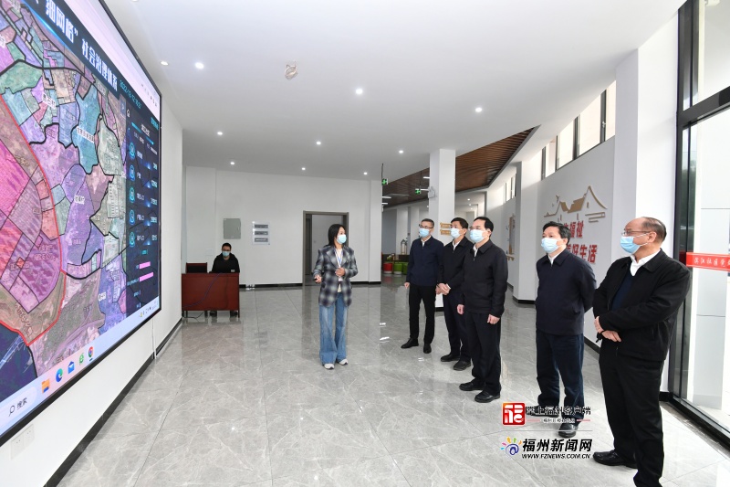 林宝金在闽侯调研网格化服务管理工作
