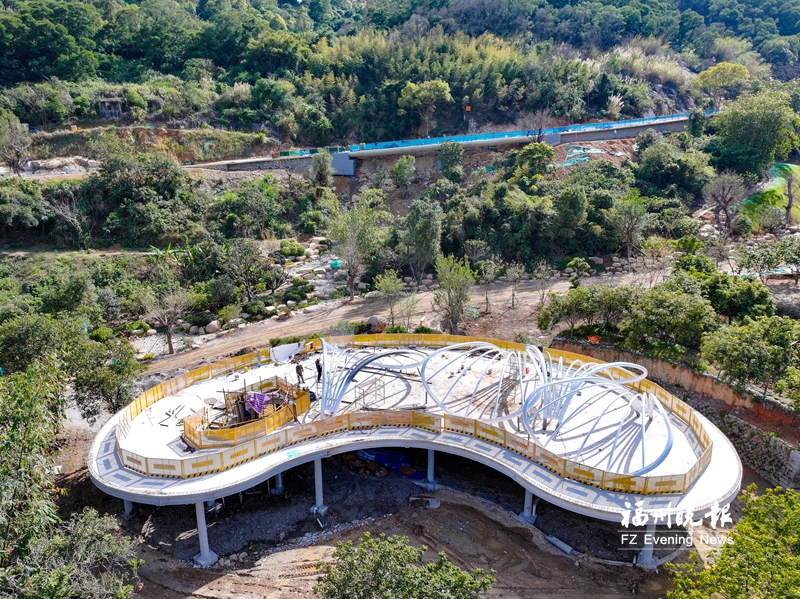 福州三江口植物园一期年底建成 兰花谷将展示上千种兰花