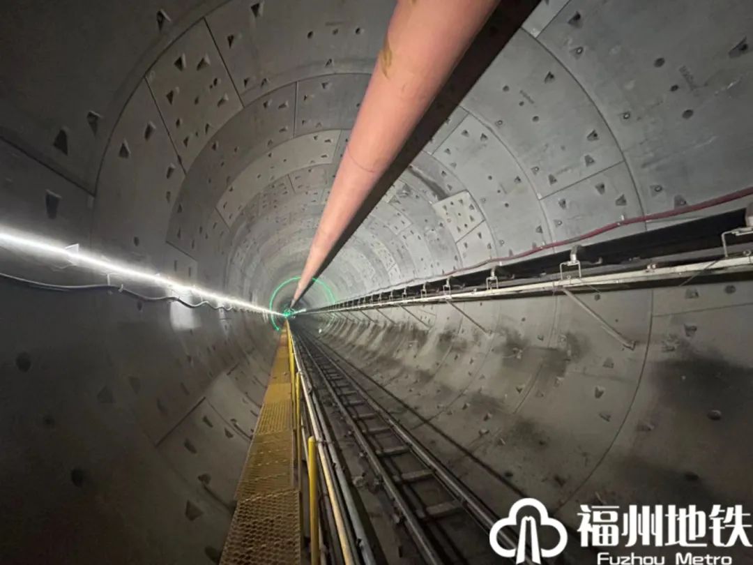 再传喜讯！福州滨海快线机中区间双线顺利贯通