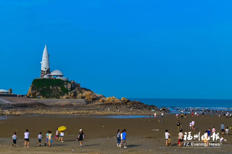 长乐下沙海螺塔海蚌厅内部预计月底开放