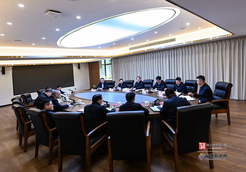 林宝金赴福州大学、闽江学院调研并座谈
