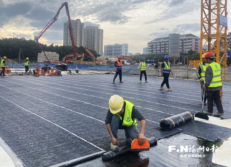福州市安置房、保障性住房建设工地节后施工忙——争取早日让群众搬进新居