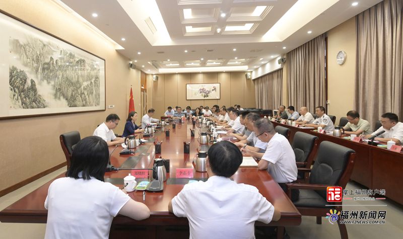 郭宁宁吴贤德赴永泰调研并座谈