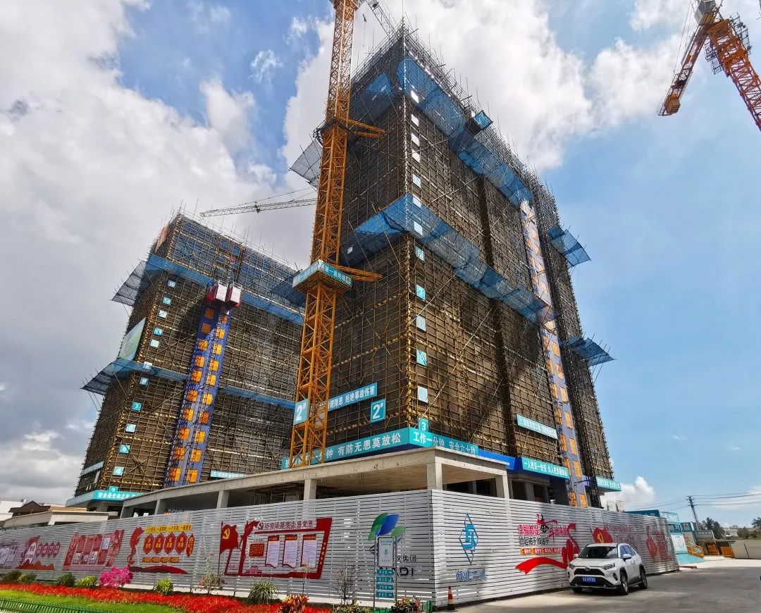 福州新区这个市重点民生项目顺利封顶