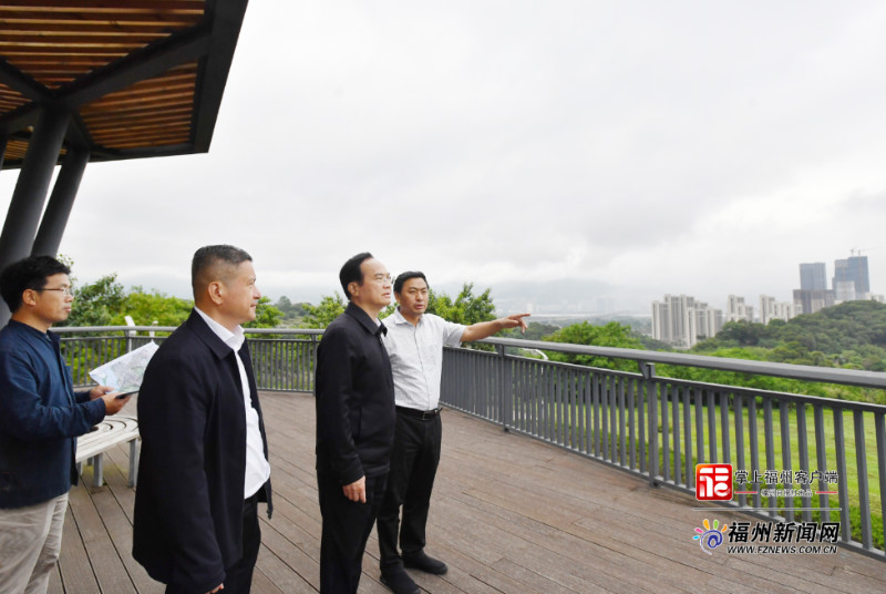 林宝金调研三江口植物园筹建工作