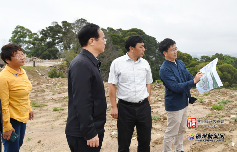 林宝金调研三江口植物园筹建工作