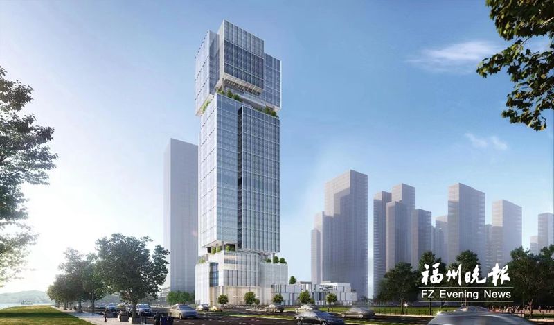 福建唯一空中“水晶盒子”明年可封顶