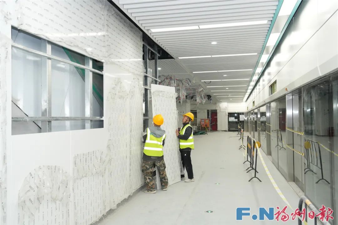 大量照片曝光！福州滨海快线多站进度来了→