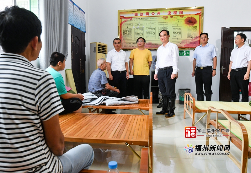 林宝金在闽侯县高新区调研检查防汛防台风工作