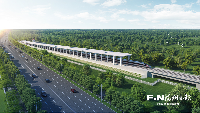 福莆宁f2、f3线长乐机场段工程开工 福州都市圈奔向“轨道时代”