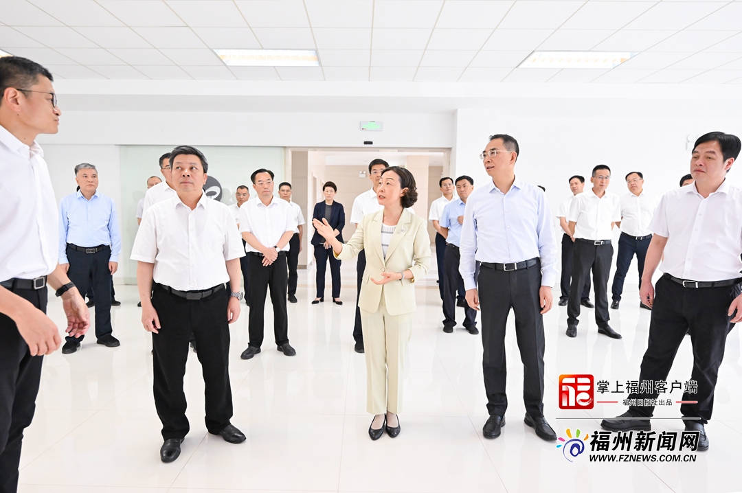 郭宁宁吴贤德带队赴马尾区开展“亮晒比学”活动