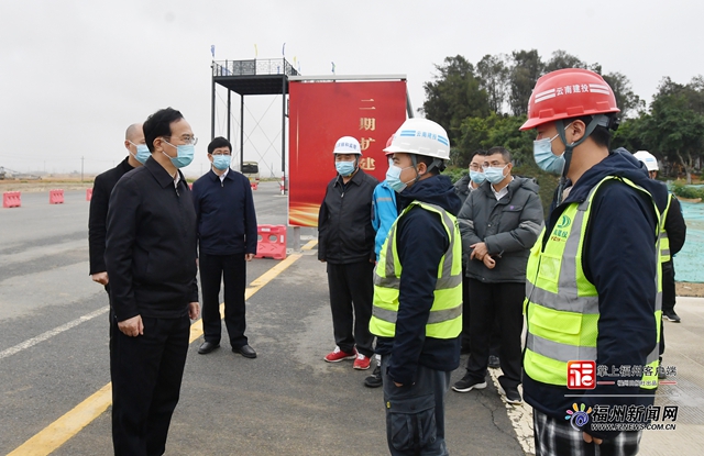林宝金深入长乐检查督导疫情防控工作并参加全市疫情防控视频会议