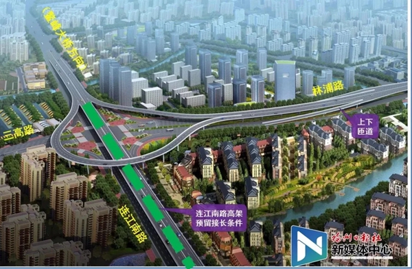 启动改造！福州新区这里再建一座高架桥！