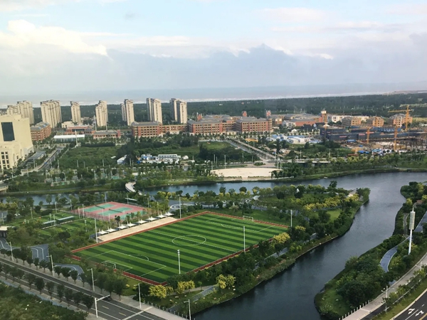 福州滨海新城精心打造高颜值绿色生态新城