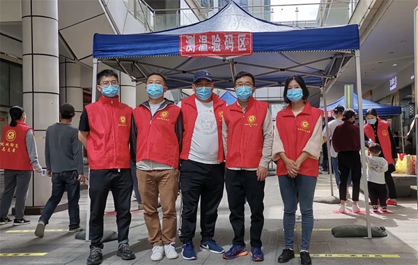 筑牢疫情防控防线，福州新区党员志愿者在行动！