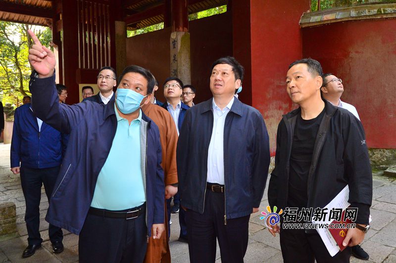 市领导督导检查鼓山鼓岭再提升工作