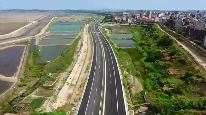 即将全线通车！​滨海大通道福清段一期主体工程完工