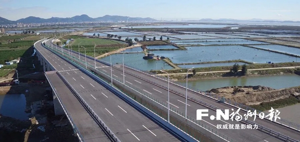 即将全线通车！​滨海大通道福清段一期主体工程完工