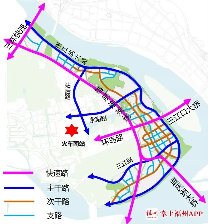 梁厝南片区4条新路贯通 织成三江口片区首片路网