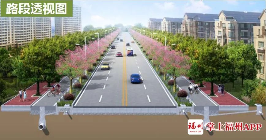 梁厝南片区4条新路贯通 织成三江口片区首片路网