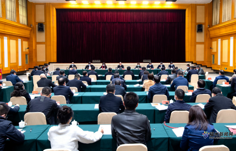 林宝金主持召开2020年度县（市）区委书记抓基层党建述职评议会议