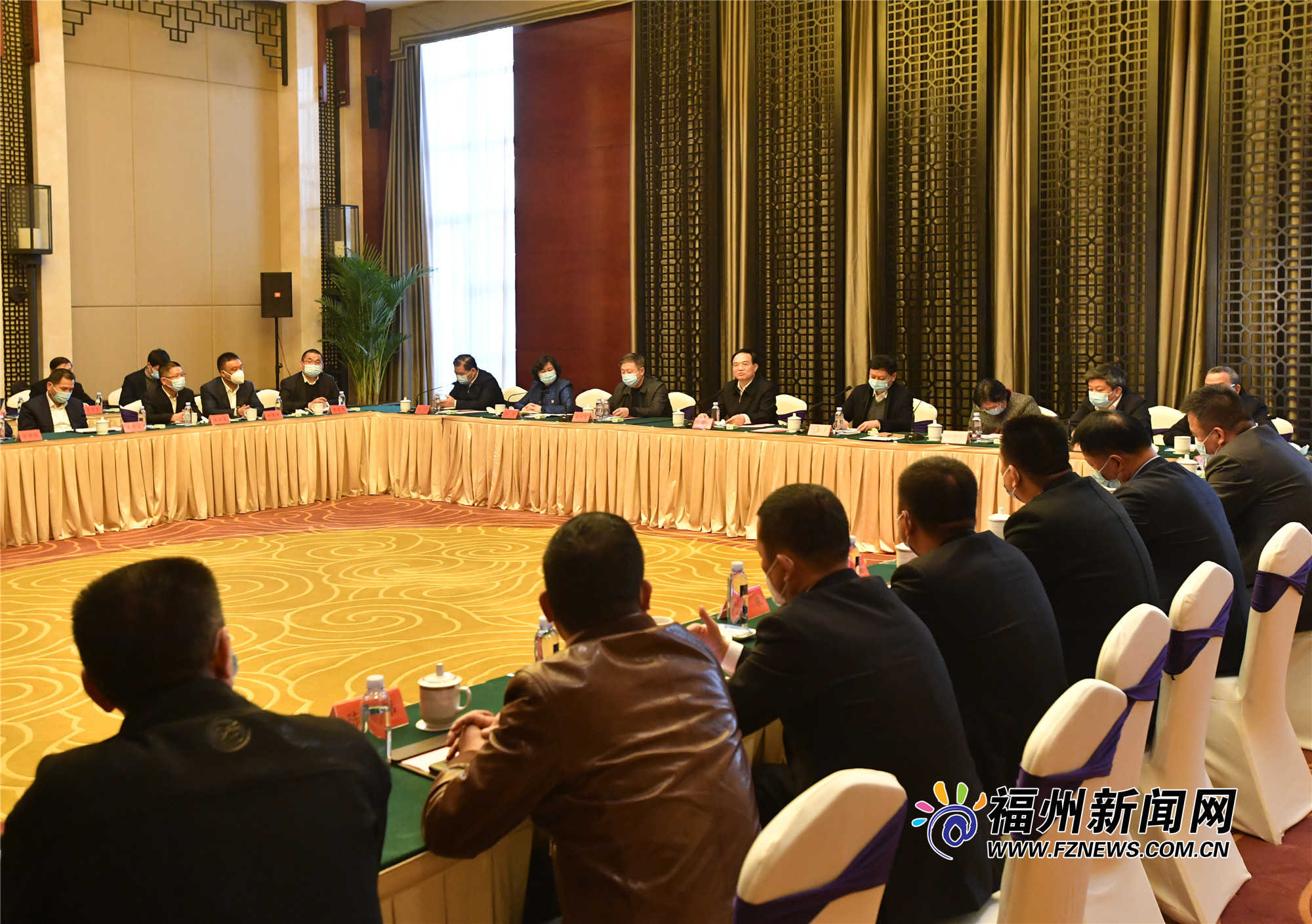 林宝金与异地商会企业家座谈