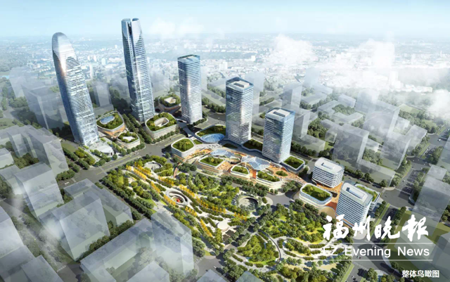 福州滨海新城cbd核心区将添新地标