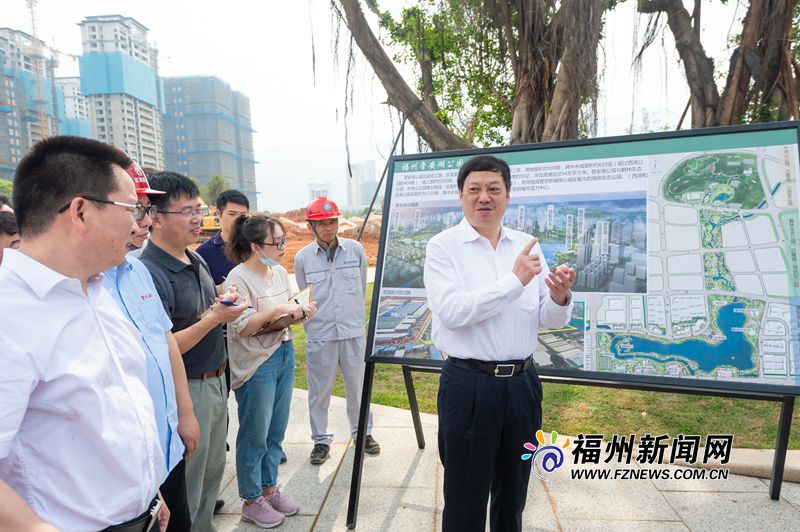 市领导督导检查城区河湖水系治理工作