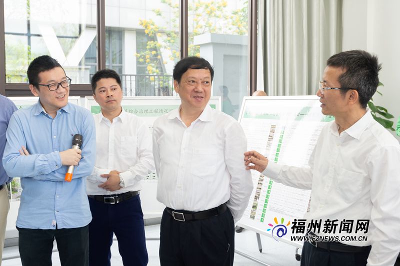 市领导督导检查城区河湖水系治理工作