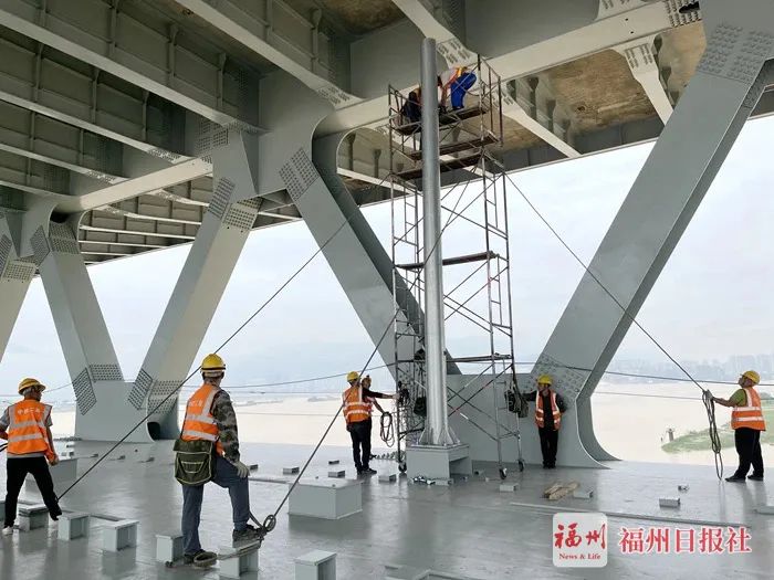 福州这座大桥主线贯通！到滨海新城又近一步！