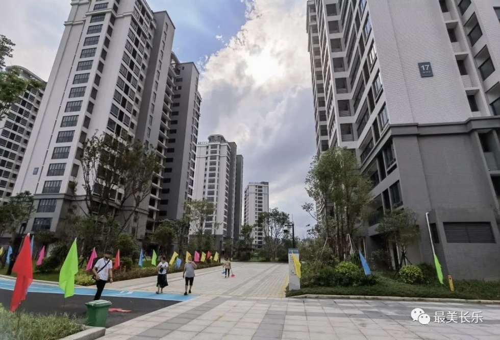 福州滨海新城安置房四期开始交付