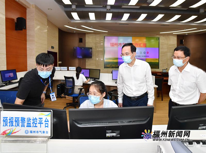 林宝金调研防汛防台风工作