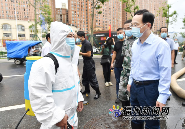 林宝金检查指导防汛救灾和灾后重建工作