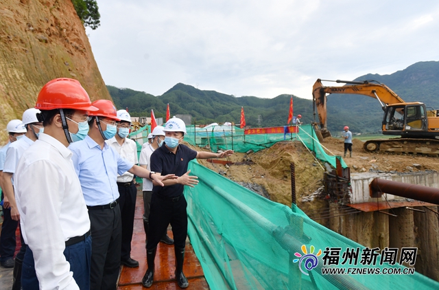 林宝金吴贤德调研检查重点项目建设和灾后重建工作