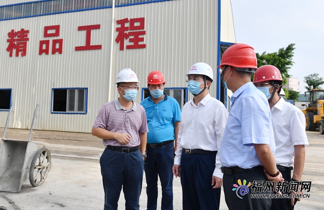 林宝金吴贤德调研检查重点项目建设和灾后重建工作