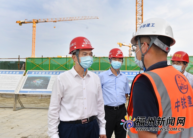 林宝金吴贤德调研检查重点项目建设和灾后重建工作
