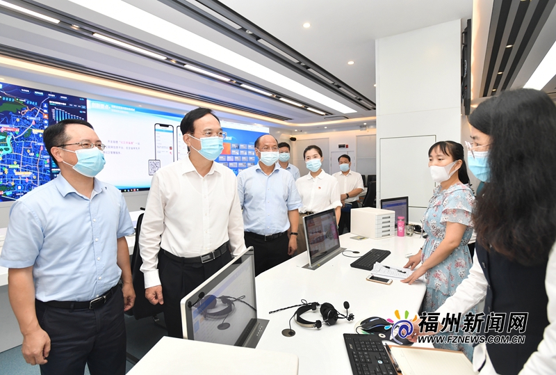 林宝金到鼓楼调研网格化服务管理并检查疫情防控工作