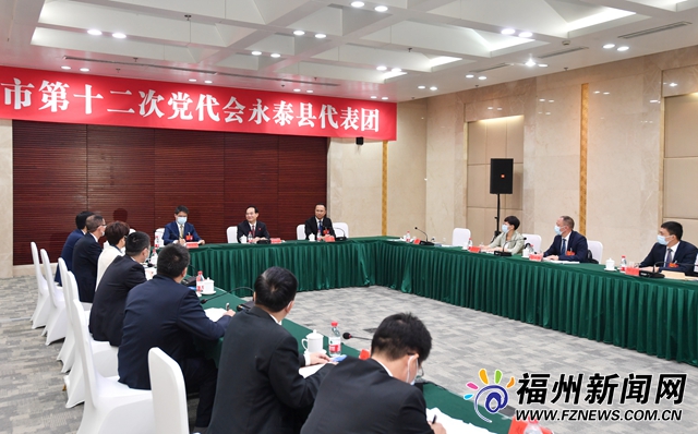 林宝金参加市第十二次党代会永泰代表团审议