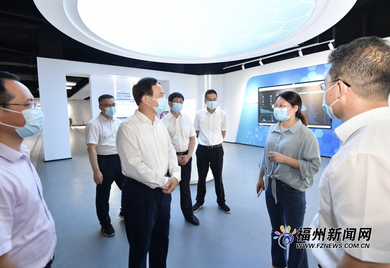 林宝金调研福州软件园
