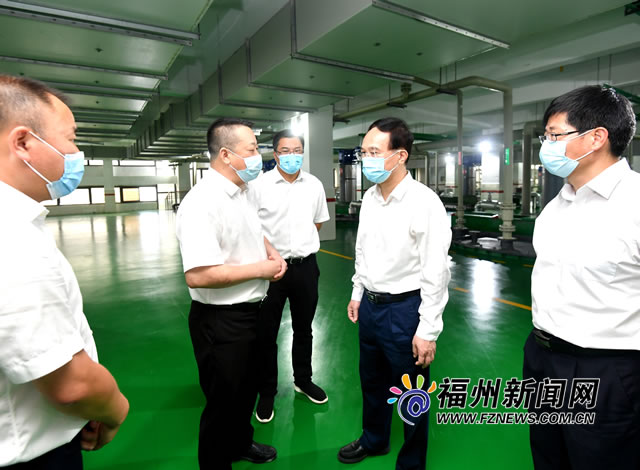 林宝金赴福清宣讲市党代会精神并调研重大产业项目建设