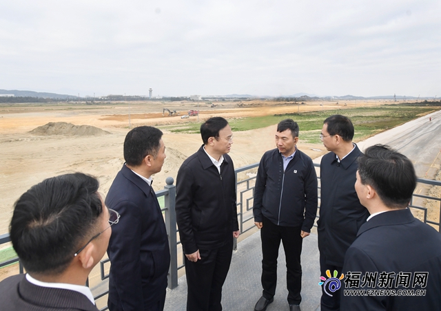 林宝金吴贤德调研国际航空城建设
